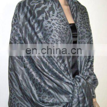 JDP-220:feather boa zebra and leopard spot pattern