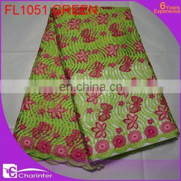 Free Shipping High Quality African Cord Lace/latest Design French Guipure Lace Fabric