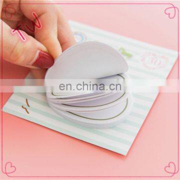 2018 Yiwu Stationery Market Low Price ODM Custom Eco-friendly Colorful Paper Sticky Memo Pad in Different Shapes photo-2