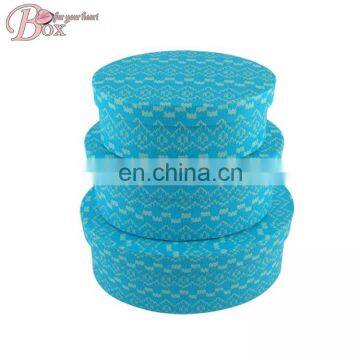 Oval Cardboard Gift Box With Lid photo-3