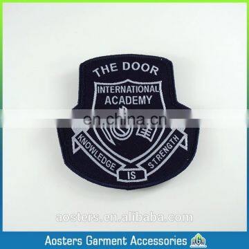 Custom Clothing Iron Woven Badges Leather Jacke Wholesale Jeans Sewing Machine photo-2