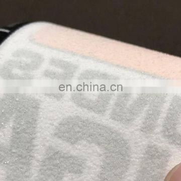 Hot sell Self Adhesive 3D Flock Patches With Tatami Background