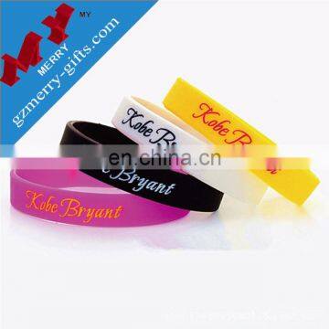 Interesting crafts wholesale blank rubber bracelet