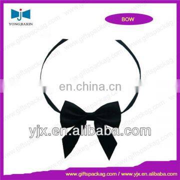 Black Silk Neck Bow Ties for Men