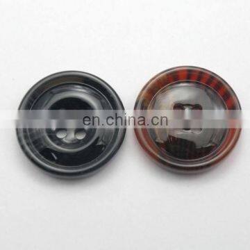 2014 Fashion polyester plastic resin toggle button