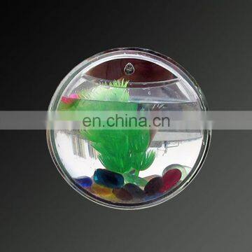 China made acrylic furniture mini hanging plastic tank mirror