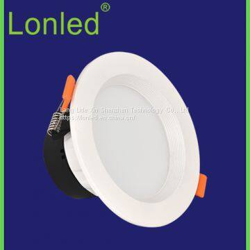 Aluminum Case 7W Recessed LED Downlight White Case---Lonled Residential Lighting photo-2