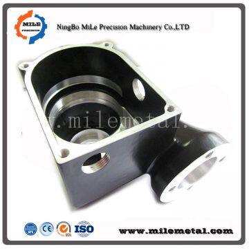 Aluminum die cast gear box with cnc machining,podwer coating