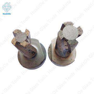 Overall Diamond CNC Glass Milling Tool Bronze Alloy Router Portable Abrasive Tools photo-2