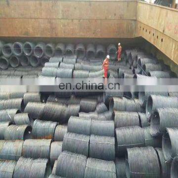 Q195 hot rolled steel wire rod in coils