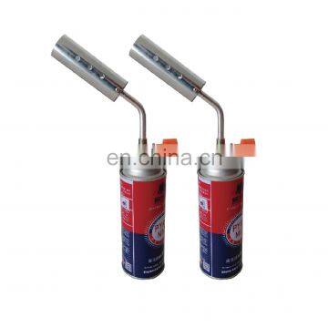 Hebei refill gas stove gun lighter and flamethrower gas gun spray torch gas burner burning torch