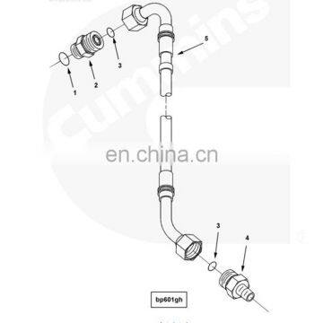 Factory price diesel engine parts ISF2.8 ISF3.8 O-Ring Seal 3883963 3922794