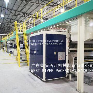 3/5Ply Fully Automatic Corrugated Cardboard Production Line Equipment Corrugated Machine