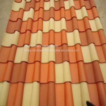 Decorative Indian Handmade Tiles Spanish-clay-roofing-tile Europe Design