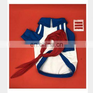 Spring Style Dog Clothes Fashion Pet Clothing Summer Mischievous School Uniform Schnauzer Pomeranian Teddy Dog Pet Clothes photo-3