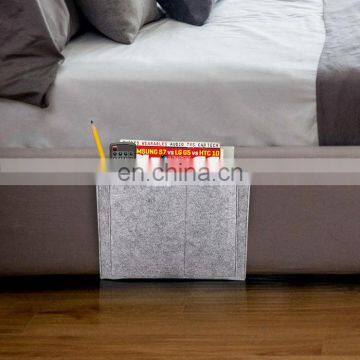 Felt Bedside Cute Organizer Bed Pocket Hanging Storage Bag photo-5