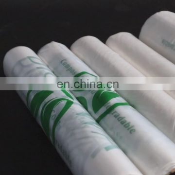 Wholesale Compostable Cornstarch Material Raw Based Biodegradable Fruit Bag