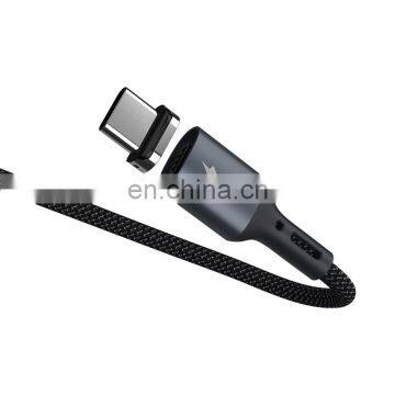 Remax RC-156 No Winding Anti-crack Custom Usb Cable Manufacturer Magnetic Usb Cable Fast Charging Type c Cable Magnet Charger photo-3