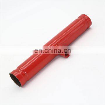 BS1387 red painted grooved  Fire Fighting  Pipe