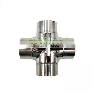Ss304 Ss316l Pipe Fitting Union 4-way Cross Stainless Steel Pipe Fitting Connectors for Railings photo-6