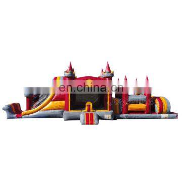 Inflatable Bounce House Obstacle Game Course Slide Bouncer For Kids photo-2