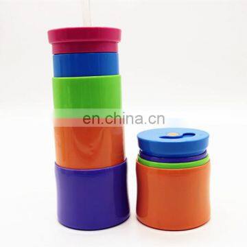 Fashionable Gift Portable Foldable Plastic Sport Drinking Water Bottle for Kids photo-4