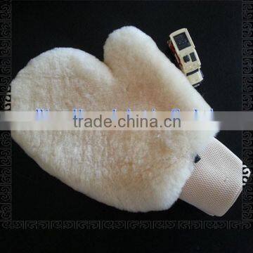 Hot Sell Car Washing Sheepskin Gloves Mittens