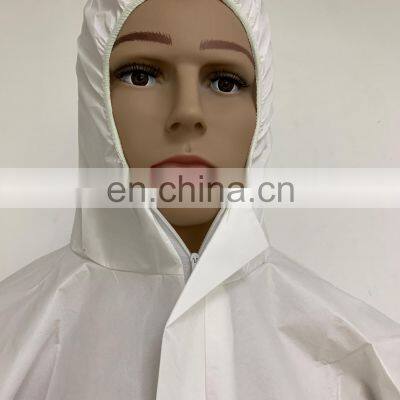 High Quality Food Industry Painting Waterproof Type 5/6 Disposable Microporous Coverall photo-4