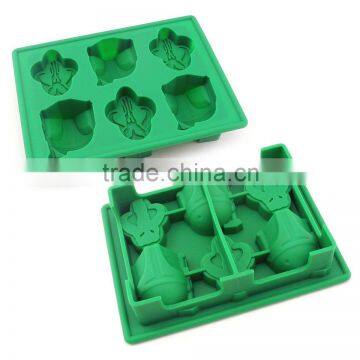 Wholesale silicone ice cube tray and silicone ice maker star shape war