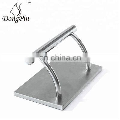 stainless steel footrest hairdressing shop