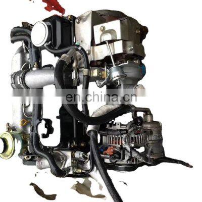 Used QD32 engine with manual gearbox with turbo diesel engine