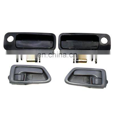 For Toyota Camry 97-01 Front Black Outside Gray Inside Door Handles 69220AA010,69210AA010,69206-AA010,69205-AA010