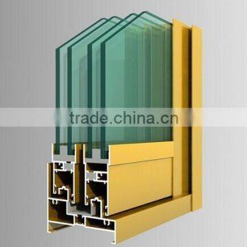 China manufacturer anodized different colors aluminium profiles for shower enclosures