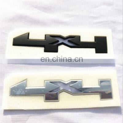 Plastic Customized ABS Chrome 4X4 Body Decoration Car Badge Emblem Sticker For Chevrolet photo-3
