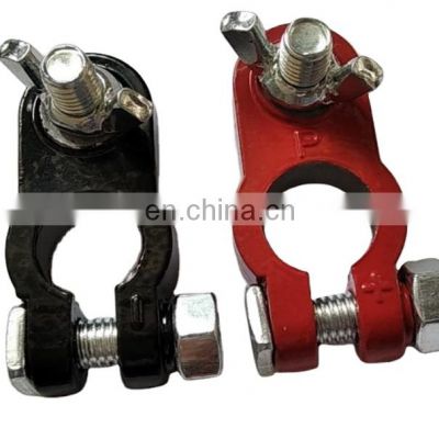 JZ Automobile Zinc Titanium Alloy Battery Pile Head And Terminal Clip Of Automobile Battery Connector