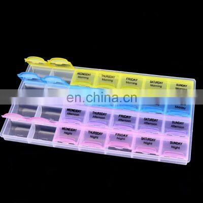 Plastic 28 Slots Adjustable Jewelry Storage Box Case Craft Organizer Beads