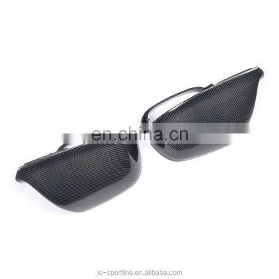 Carbon Fiber Direct Replacement Rearview Mirror Cover for Audi Q5 Q7 10-15