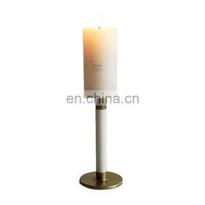 Wholesale Wedding Decor Metal Candle Holder Gold Tall Candle Holders