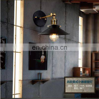 American Country Retro Simple Creative Iron Led Wall Lamps for Decoration