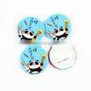 Plastic Clip Glitter Customise Snap Pin Button Badge 58mm Material photo-5
