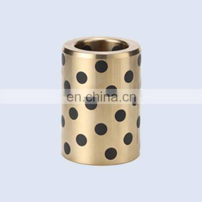 JDB151815 wholesale Sliding bearings self lubricating graphite bearing bushing copper sleeve