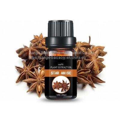 Star Anise Seed Oil Anise Oil Nature Essential Anise Oil Pharmaceutical Grade Food Grade photo-2