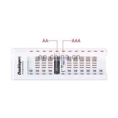 china supplier 12 slots Independent channel Intelligent aa aaa nimh nicd battery charger