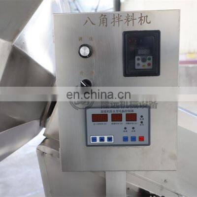Approved With CE ISO Snack Seasoning Flavor Mixing Machine/ Octagon Seasoning Machine Flavoring Mixer Machine photo-4