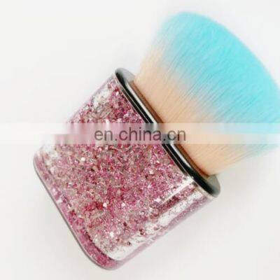 Contour Brush with glitter sands  Foundation brush