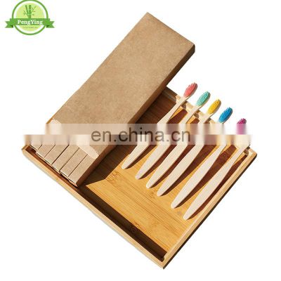 Natural Bamboo Toothbrush Biodegradable Soft