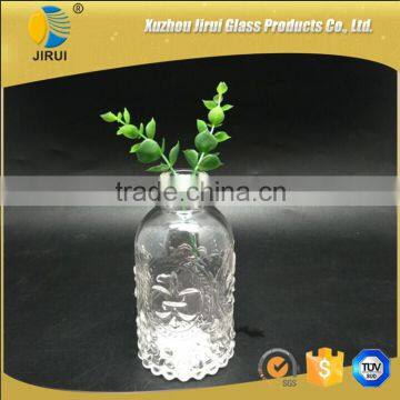 220ml clear empty glass diffuser bottles
