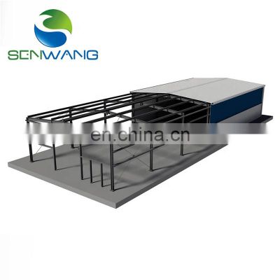 customized high quality prefabricated light commercial steel metal buildings house