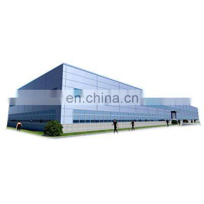 China Light Steel Structure Framed Prefab Sandwich Panel Building