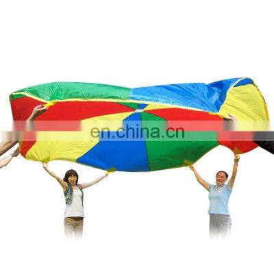 Sensory Integration Toys Kindergarten Outdoor Activity Kids Play Toy Parachute Rainbow Outdoor Playground Polyester CN;ZHE Oppbg photo-2